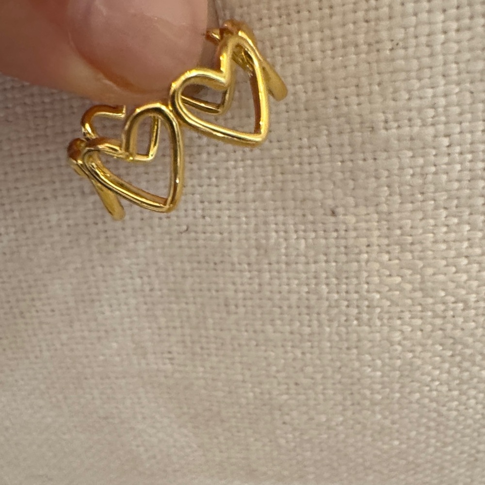 Adjustable Chunky Gold Plated Statement Ring, Siz… - image 4